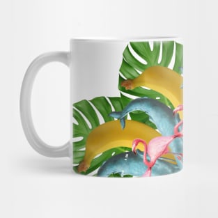 tropic absurd mandala Mug